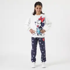 DISNEY - Buzo Niña Minnie Rude Blanco