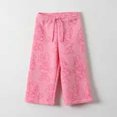 DISNEY - Pantalon De Buzo Niña Minnie Siluetas Rosado