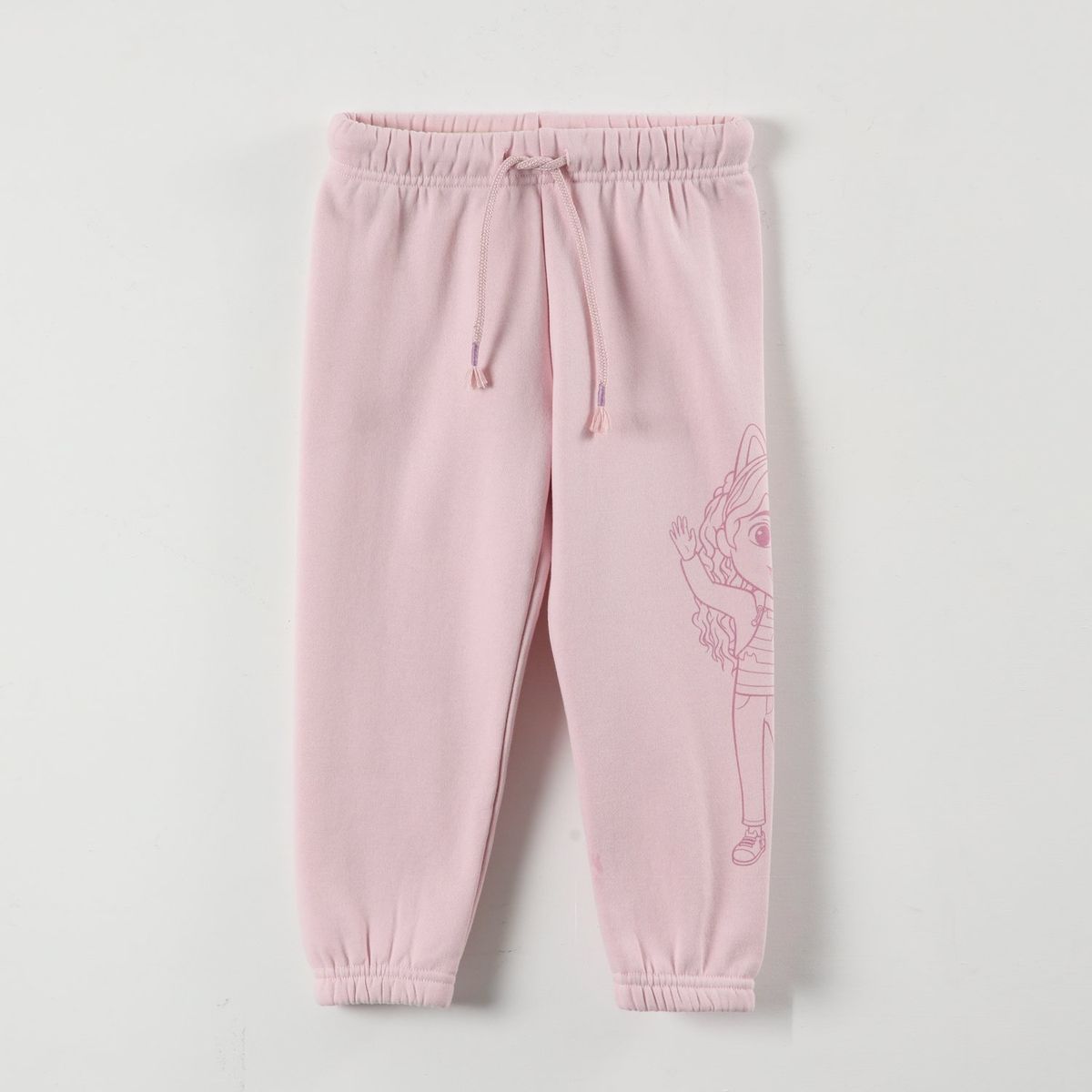 LA CASA DE GABBY - Pantalon De Buzo Niña Drawing Rosado Gabby Doll House