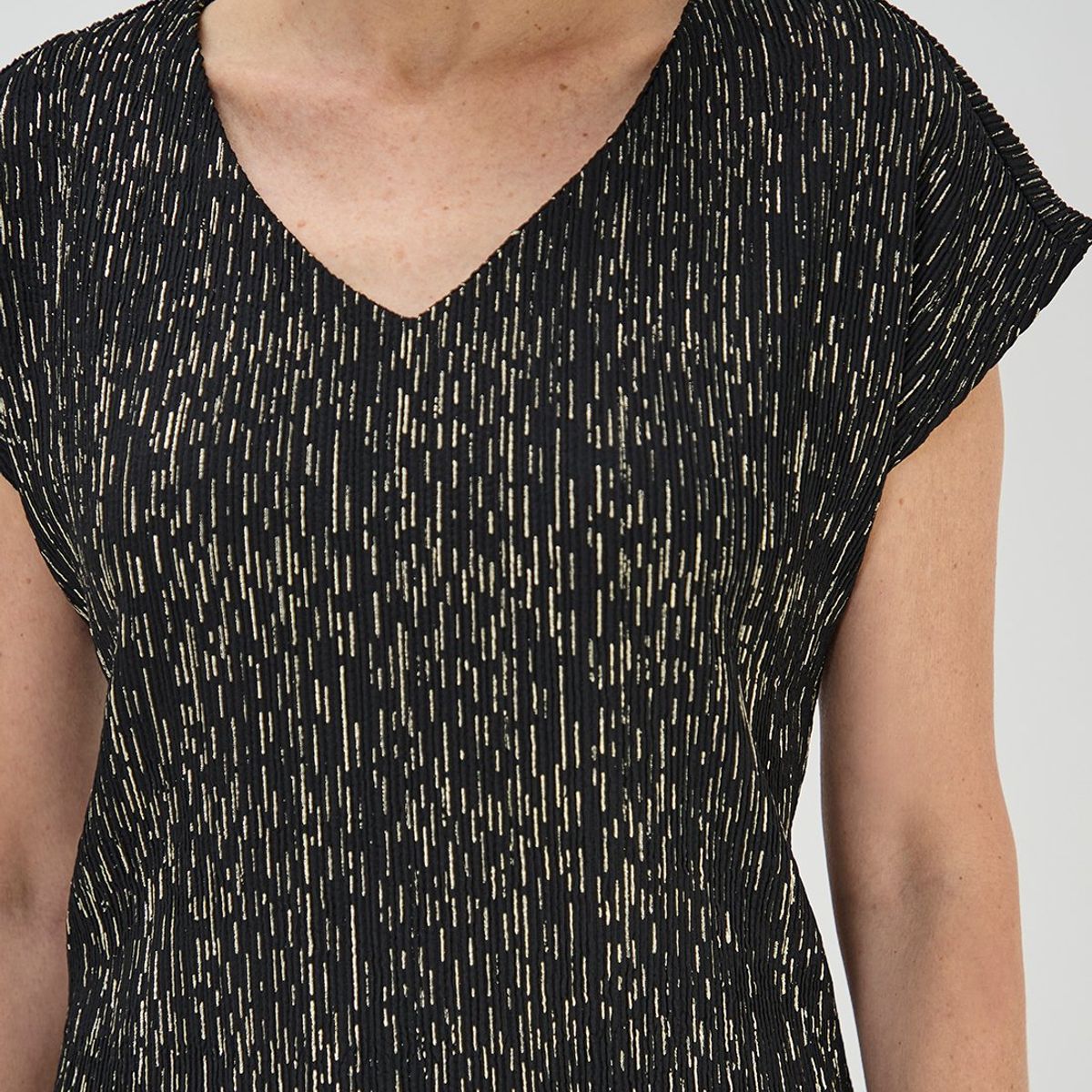 MA GRIFFE - Vestido Largo Negro Mujer Magriffe