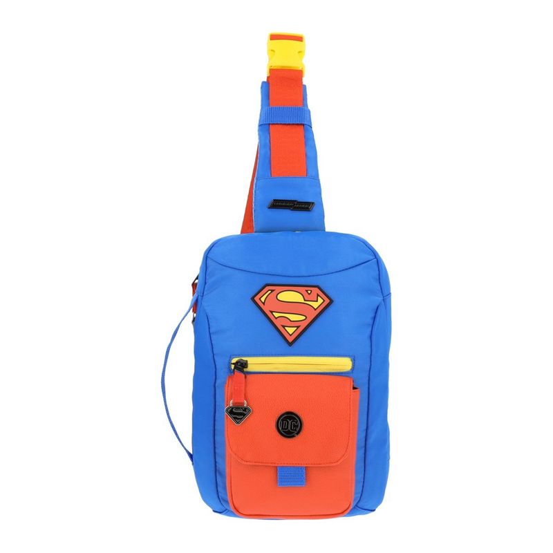 DC COMICS - Pechera Morral Bandolera Cruzada Multiusos Dc Comics Super