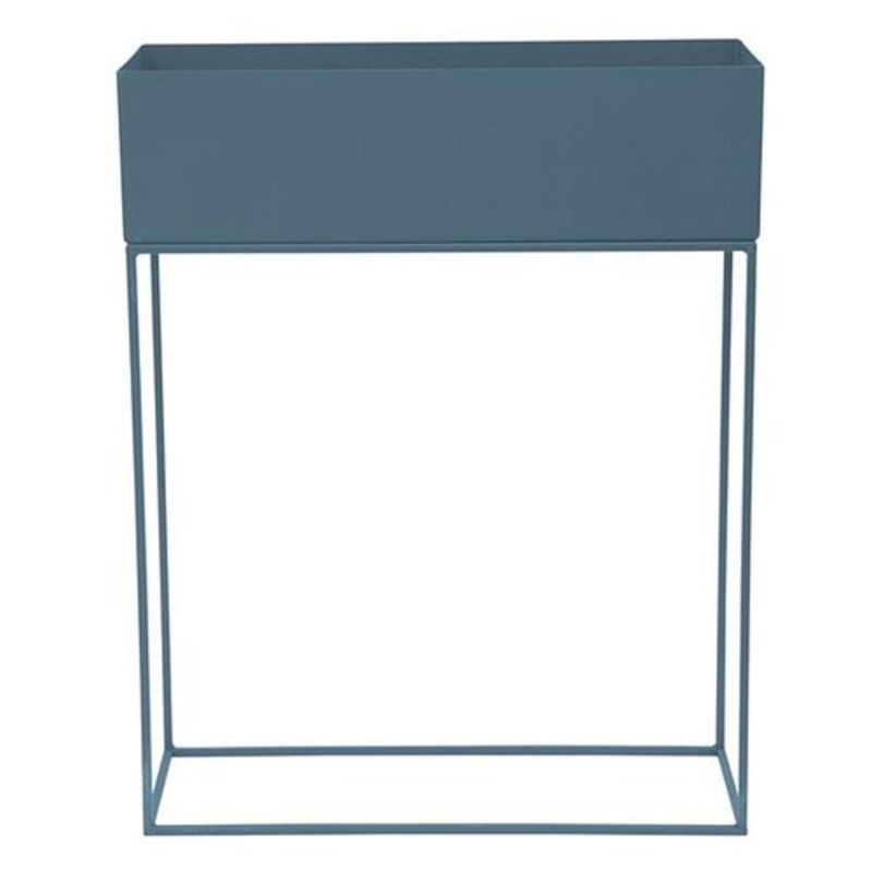 URBAN PRODUCTS - MACETERO 55X20X70CM METAL AZUL