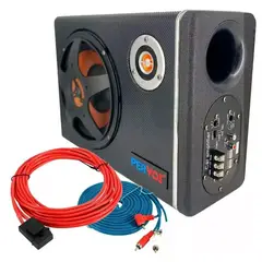 GENERICO - Kit De Subwoofer Plano Con Amplificador Y Parlante