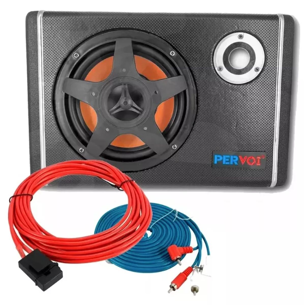 GENERICO - Kit De Subwoofer Plano Con Amplificador Y Parlante