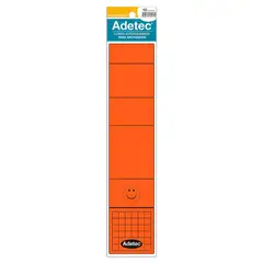 ADETEC - Lomo Archivador Oficio Ancho Color Rojo 10uni