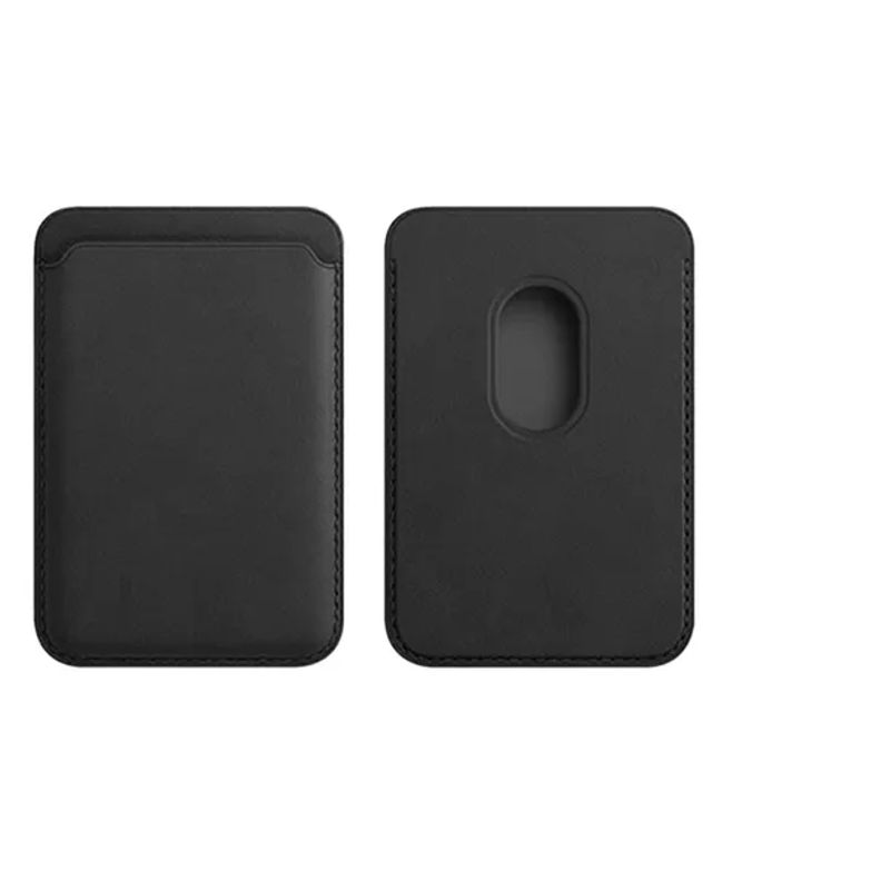 GENERICO - Tarjetero Magnético De Cuero Para iPhone Compatible Magsafe