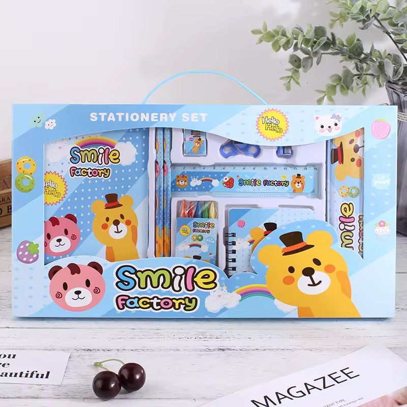 GENERICO - Set Escolar Coquette Lapices Cuaderno Borrador  Infantil