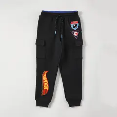 HOT WHEELS - Pantalon De Buzo Niño 68 Negro