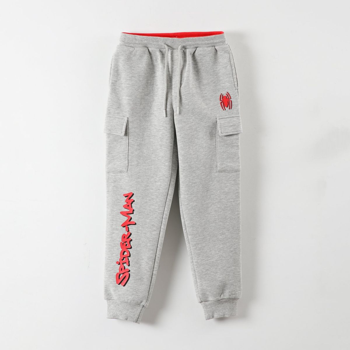 MARVEL - Pantalon De Buzo Niño Spiderman Spider Sense Gris Marvel