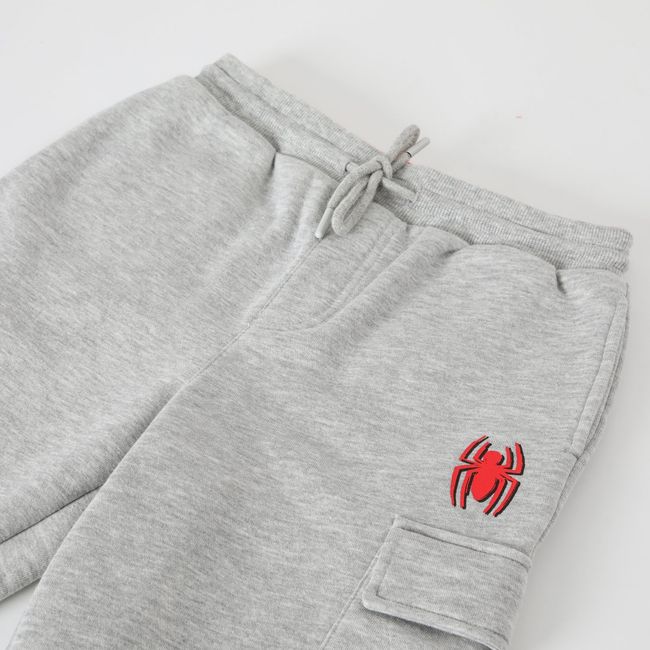 MARVEL - Pantalon De Buzo Niño Spiderman Spider Sense Gris Marvel