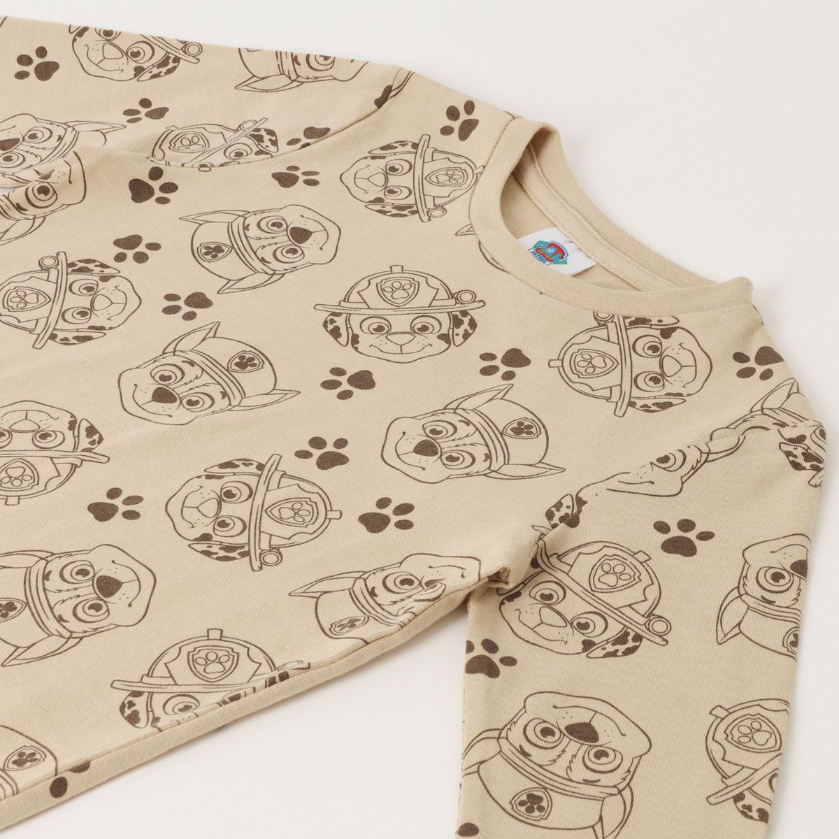 PAW PATROL - Conjunto Niño Patitas Café Paw Patrol