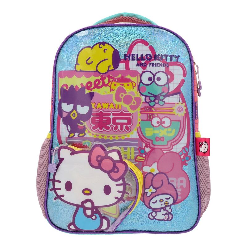 HELLO KITTY - Mochila Hello Kitty Cole Reforzada Niñas Kawaii Edición Limitada