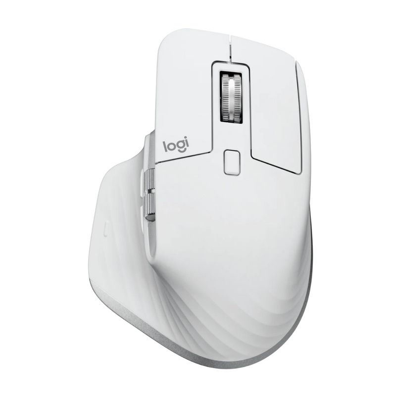 LOGITECH - Mouse Inalámbrico Logitech MX MASTER 3S Sensor Óptico 8K - Gris Claro