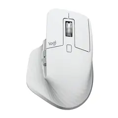 LOGITECH - Mouse Inalámbrico MX MASTER 3S Sensor Óptico 8K - Gris Claro