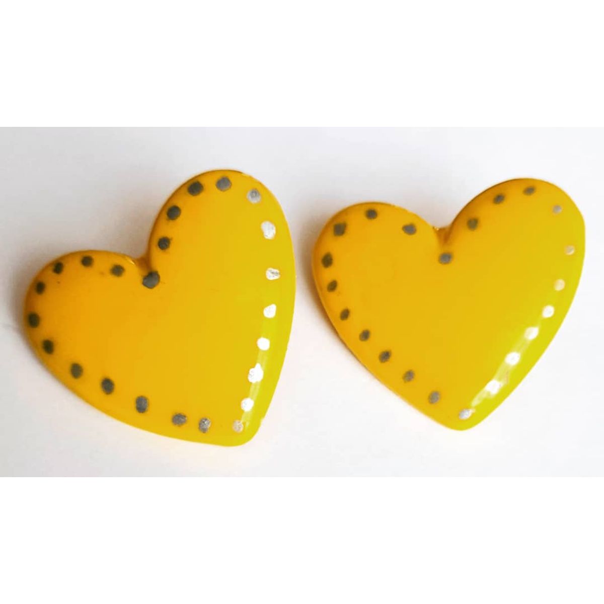 CATHALIFAUDJOYAS - aros corazon resina CathalifaudJoyas