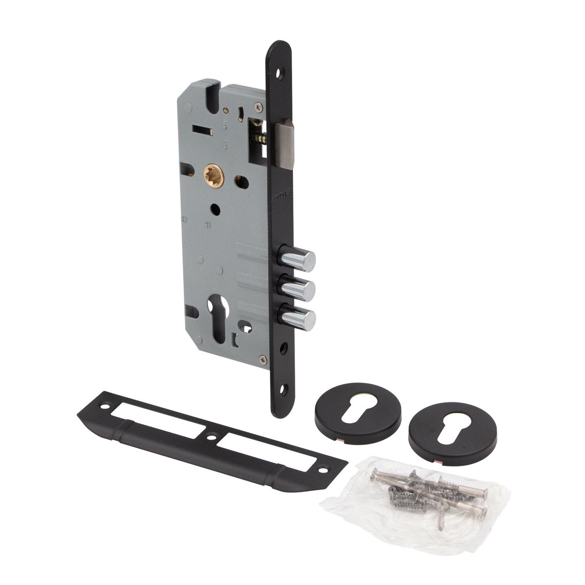 ODIS - Cerradura Embutir Odis 301 Backset 45mm - Negro