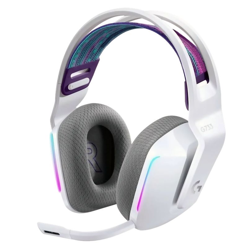 LOGITECH - AUDIFONO LOGITECH G733 BLANCO RGB INALAMBRICO 981-000882