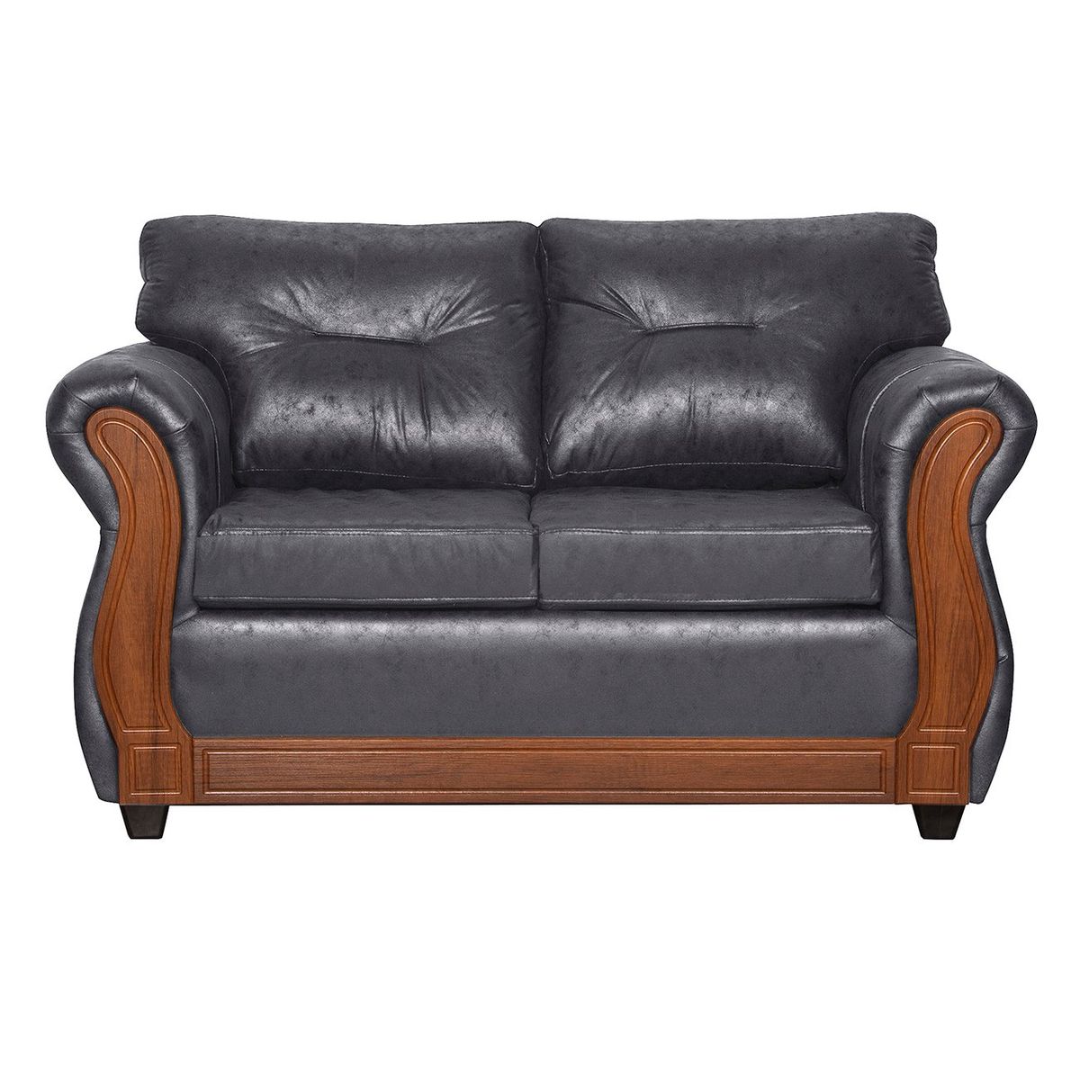 BLACK FACTORY - Juego de Living 2 1 1 Toronto Gris