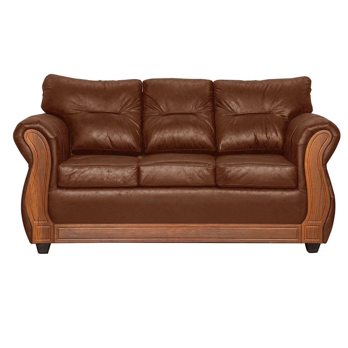 BLACK FACTORY - Juego de Living 3 2 1 1 Toronto Terracota.