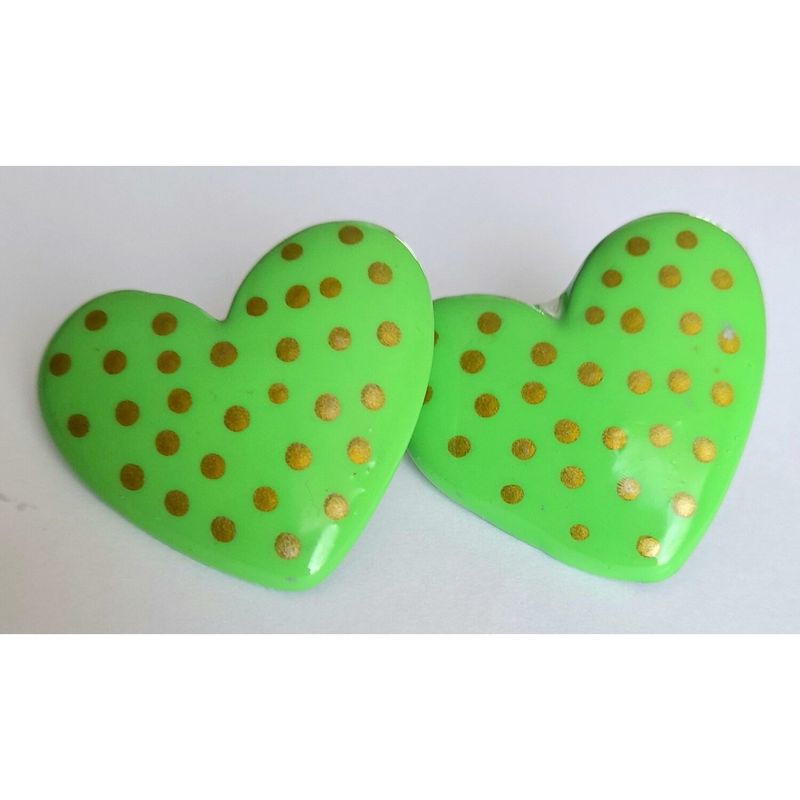 CATHALIFAUDJOYAS - aros corazon resina CathalifaudJoyas