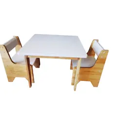 GENERICO - Pack Mesa+ 2 Sillas Montessori