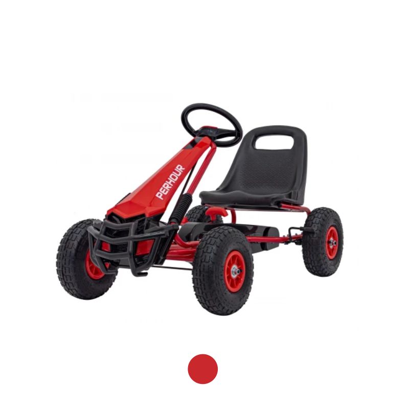 GENERICO - Carro a Pedal Niño Rojo