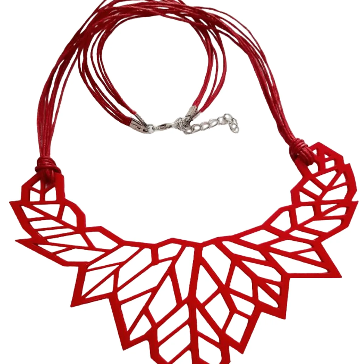 CATHALIFAUDJOYAS - COLLAR 3D HOJAS OTOÑO CATHALIFAUDJOYAS