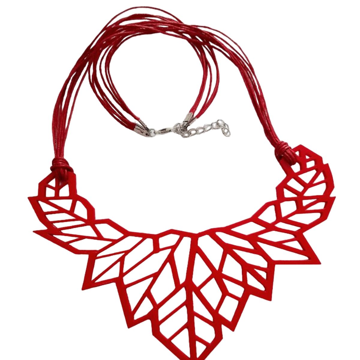 CATHALIFAUDJOYAS - COLLAR 3D HOJAS OTOÑO CATHALIFAUDJOYAS