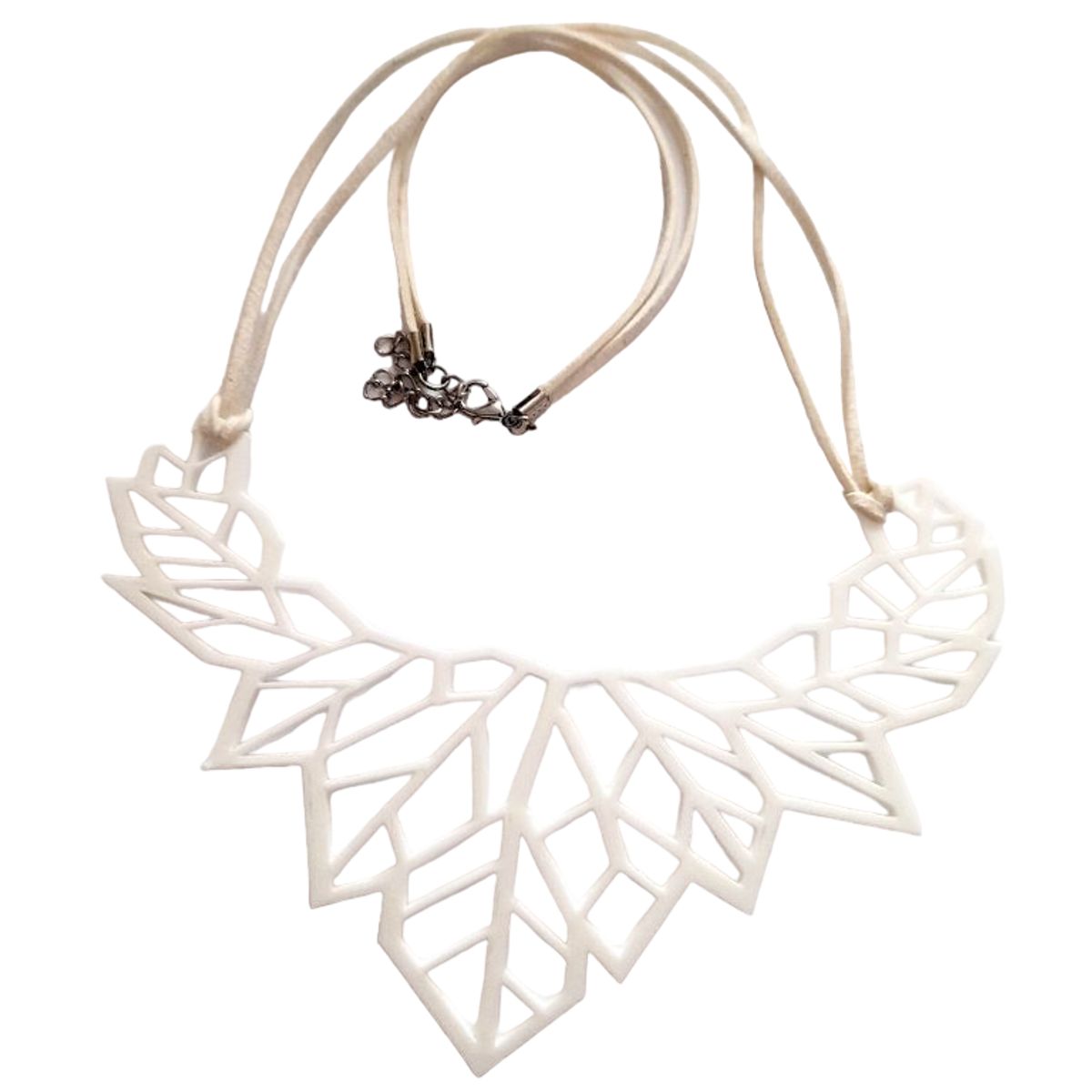 CATHALIFAUDJOYAS - COLLAR 3D HOJAS OTOÑO CATHALIFAUDJOYAS