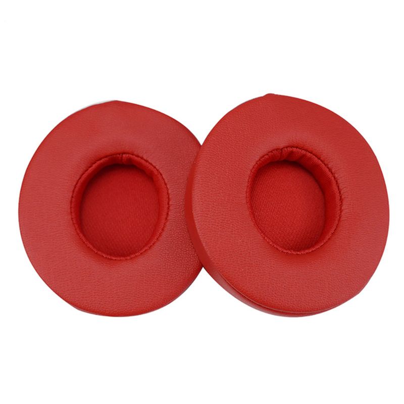 GENERICO - Almohadillas Para Audífonos Beats Solo 2 3 Wireless - Rojo