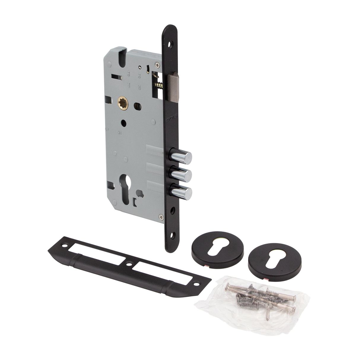 ODIS - Cerradura Embutir Odis 202 Backset 60mm - Negro