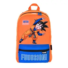 DRAGON BALL - Mochila Reversible Gotenks Color Naranja