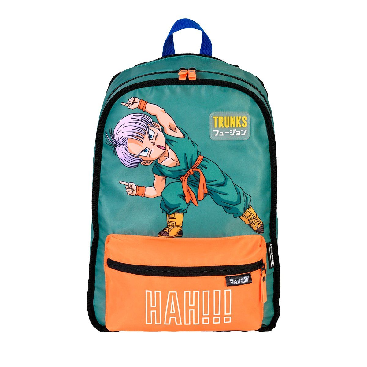 DRAGON BALL - Mochila Dragon Ball Reversible Gotenks Color Naranja