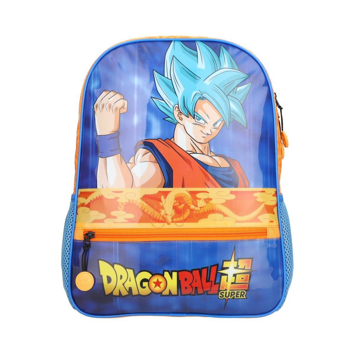 DRAGON BALL - Mochila Colegio Escolar Reforzada Dragon Ball Goku Dios Niños