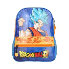DRAGON BALL - Mochila Colegio Escolar Reforzada Goku Dios Niños