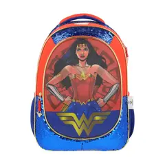 DC COMICS - Mochila Dc Mujer Maravilla Colegio Escolar Reforzada Edición Limita