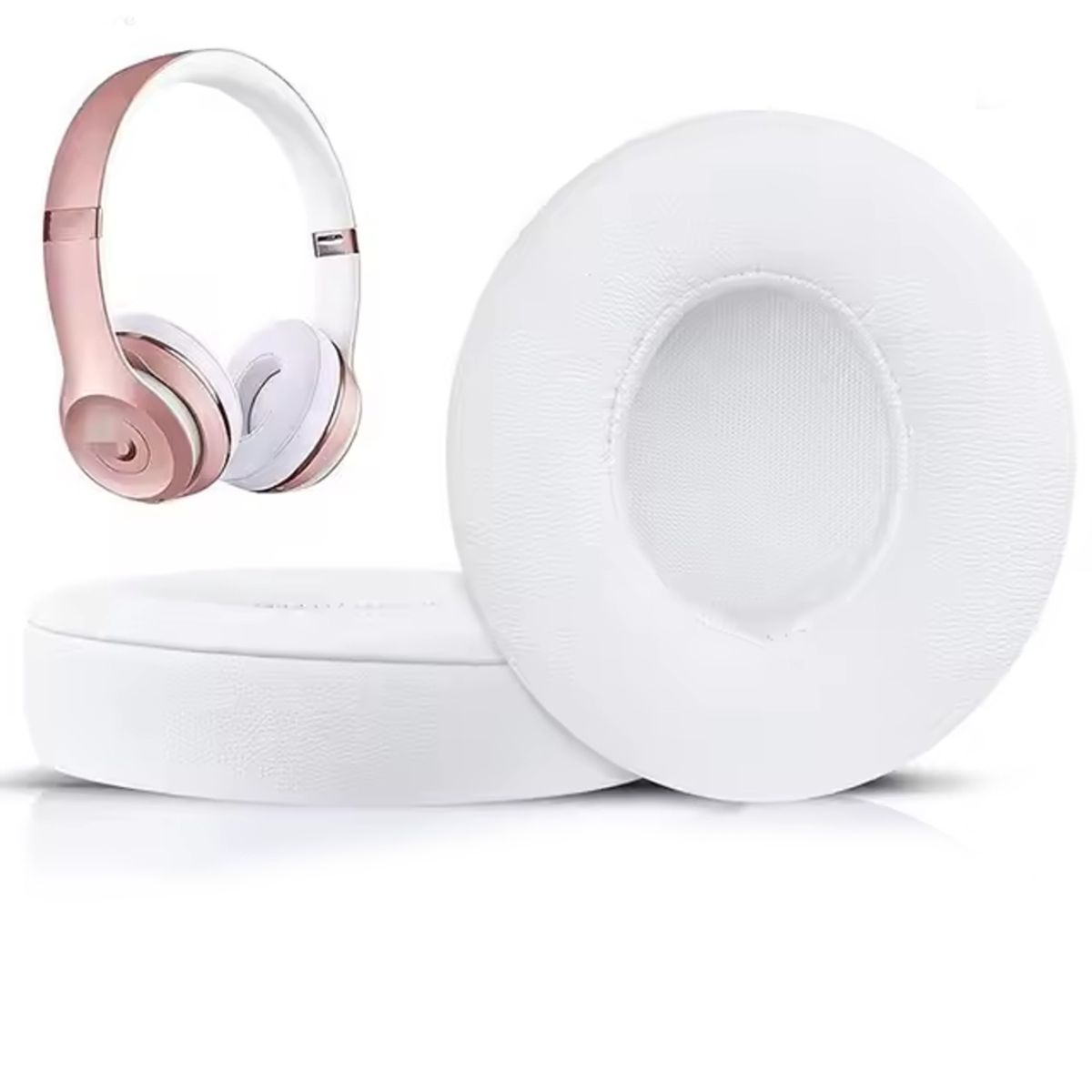 GENERICO - Almohadillas Para Audífonos Beats Solo 2 3 Wireless- Blanco