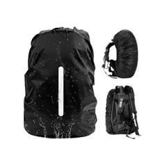 GENERICO - Funda Cubre Mochila Impermeable Reflectante 25 a 29 Litros