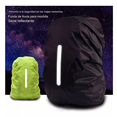Imagen 2 del producto Funda Cubre Mochila Impermeable Reflectante 25 a 29 Litros