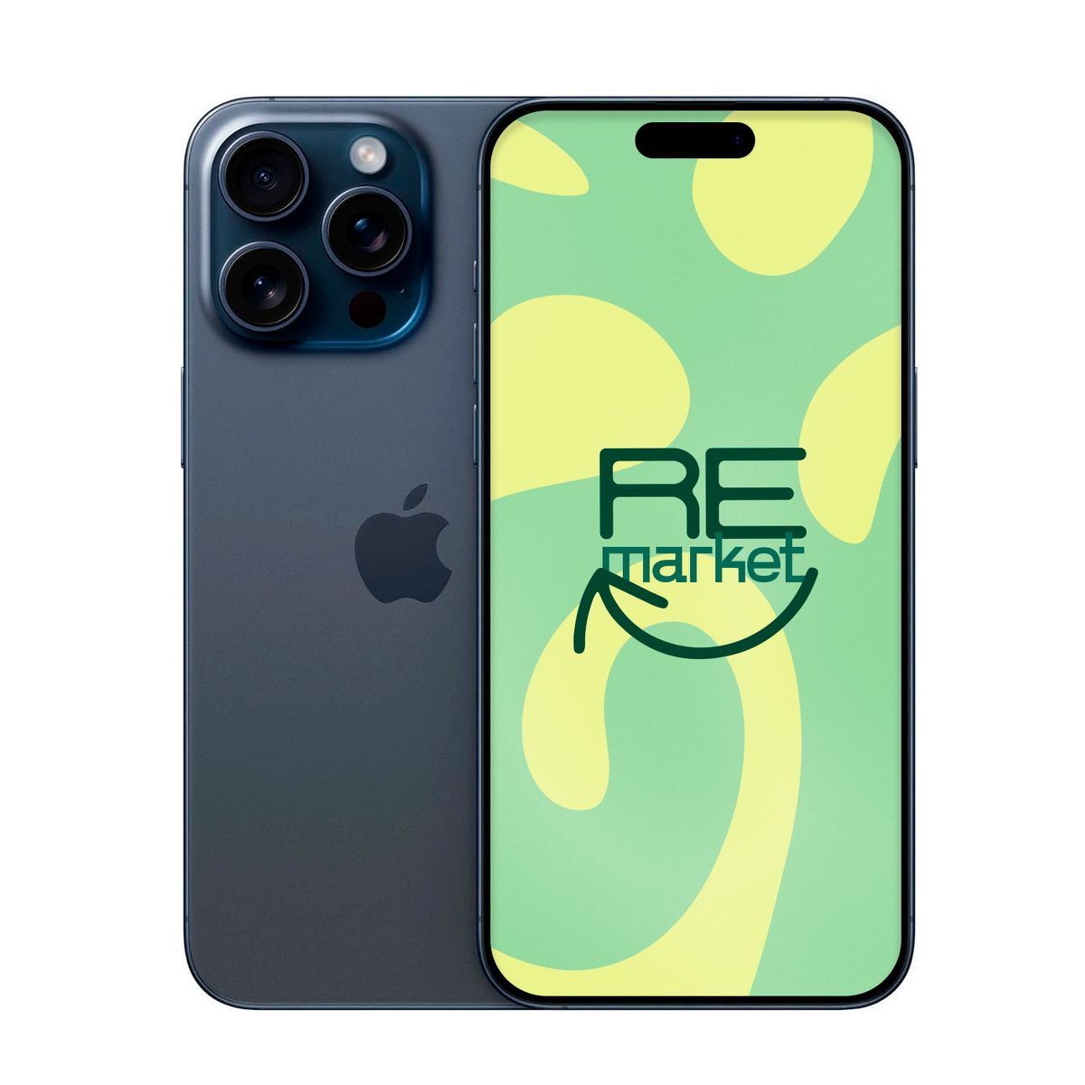 APPLE - Celular Iphone 15 Pro Max 256 Gb Azul - Reacondicionado