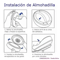 GENERICO - Almohadillas Para Audífonos Beats Solo 2 3 Wireless - Azul