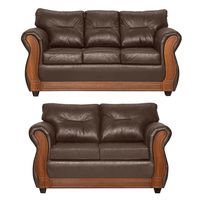 Juego de Living 3 2 Toronto Chocolate.