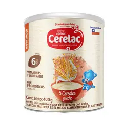 CERELAC - Cereal Infantil Cerelac® 5 Cereales 400g