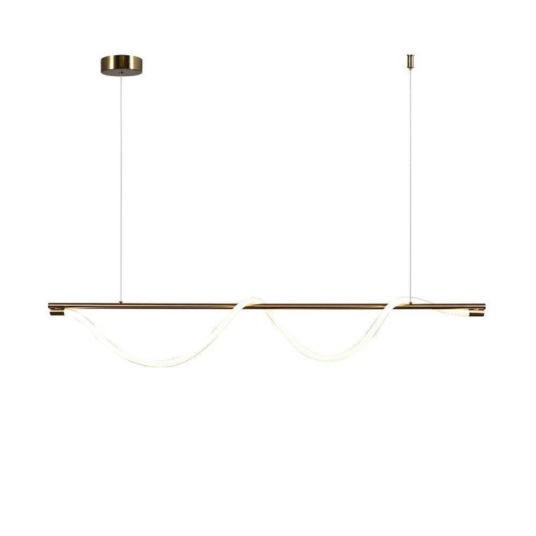 LAMPARA COLGANTE LED ABRUZZO DORADO