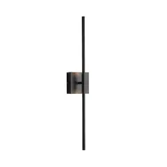 BOSCO - APLIQUE LED LINEAL BRINDISI NEGRO 8W 3000K