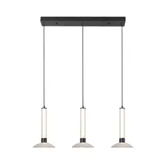 BOSCO - LAMPARA COLGANTE DUNIA VIDRIO LED 3 LUCES