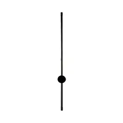 BOSCO - APLIQUE LINEAL CATANIA NEGRO 12W 3000K
