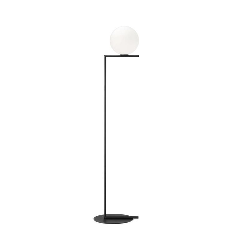 BOSCO - LAMPARA DE PIE BERGEN OPAL NEGRO