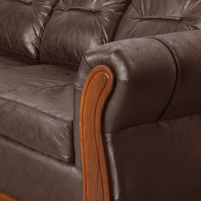 Imagen 2 del producto Sofá 3 Cuerpos Toronto Chocolate