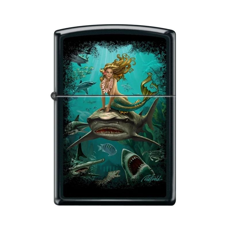 ZIPPO - Encendedor Zippo Rick Rietveld Sirena Negro ZP218CI415276